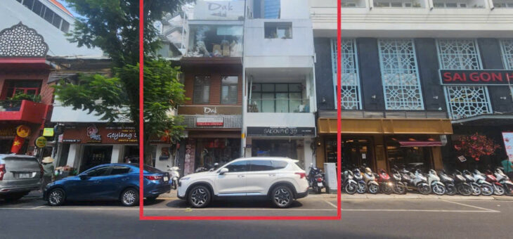 Cho thuê nhà Mặt Tiền 37-39 Đông Du,P.Bến Nghé, Quận 1_Diện tích: 8m x 20m