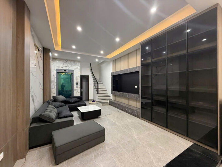 BÁN NHÀ TRƯƠNG ĐỊNH Ở LUÔN, NGÕ THOÁNG, MẶT PHỐ, 45M2 X 6 TẦNG THANG MÁY GIÁ 11.X TỶ