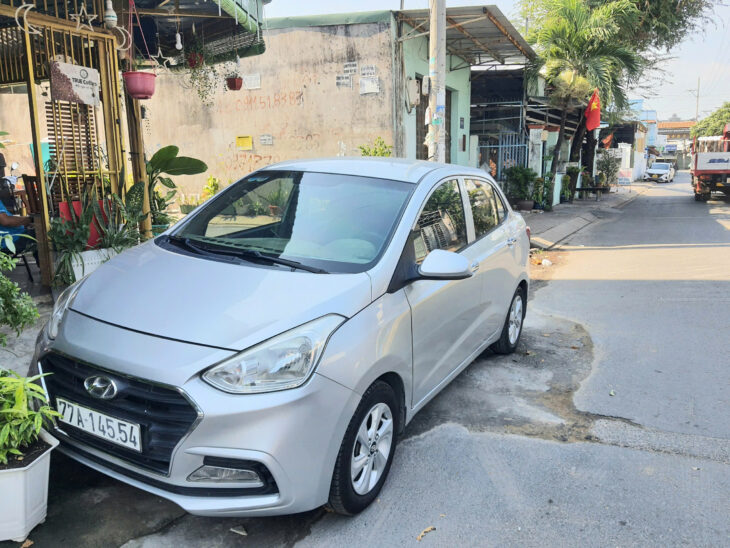 #BÁN_XE HYUNDAI I10, 2020 SEDAN 1.2 MT BẢN FULL – MÀU BẠC – XE GIA ĐÌNH