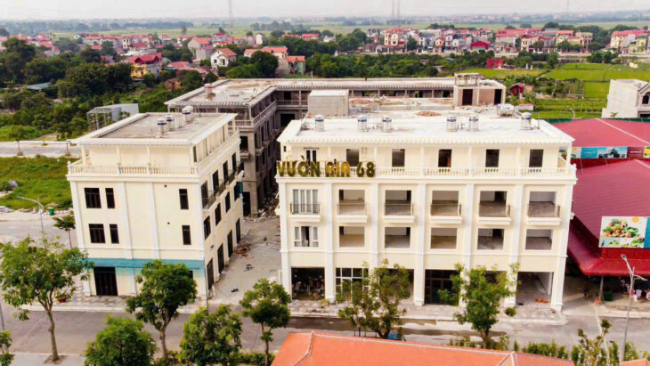 cửa hàng House 4 tầng, 2 trước mặt tại dự án công trình Hồng Hải, Đại Đồng, Văn Lâm, giá bán 1ty7x