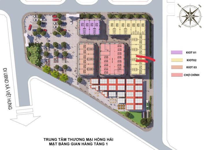 cửa hàng House 4 tầng, 2 trước mặt tại dự án công trình Hồng Hải, Đại Đồng, Văn Lâm, giá bán 1ty7x