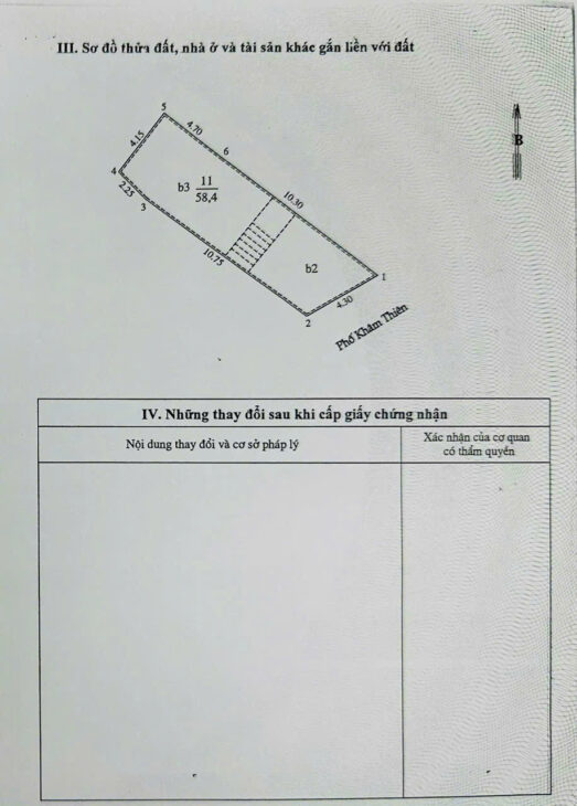 ĐỐNG ĐA – KHÂM THIÊN – NHÀ MẶT PHỐ