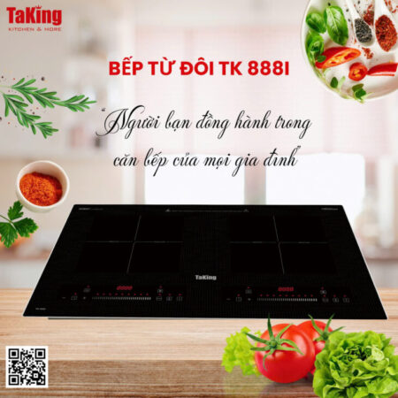 Bếp Từ Đôi TK 888I TaKing Hiện Đại, Sang Trọng, Tiết Kiệm Điện Năng Bếp Từ Đôi TK 888I TaKing Hiện Đại, Sang Trọng, Tiết Kiệm Điện Năng