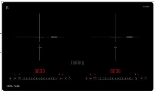 Bếp Từ Đôi TK 666I TaKing Cao Cấp, Thẩm Mỹ – Sự Lựa Chọn Thông Minh Cho Căn Bếp Hiện Đại Bếp Từ Đôi TK 666I TaKing Cao Cấp, Thẩm Mỹ – Sự Lựa Chọn Thông Minh Cho Căn Bếp Hiện Đại