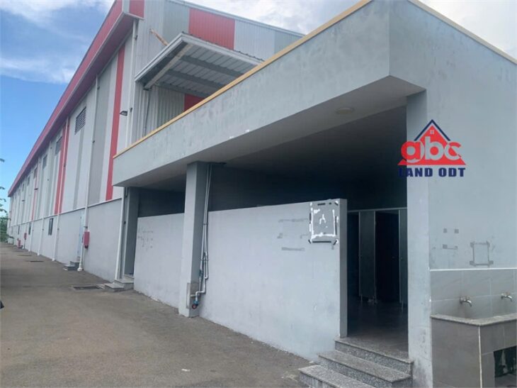 nhà xưởng sản xuất, kết cấu kiên cố, khuôn viên độc lập, có thể mở rộng SX trong tương lai