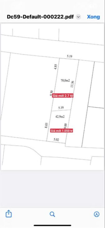 ???? Siêu Hot! Đất Vuông Vắn Đồng Kỵ – 42.9m², Giá Chỉ 1 Tỷ 050