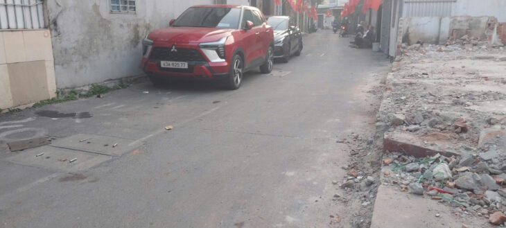 # Đất Kiệt 5m Ô tô đậu, Trưng Nữ Vương, 77m2, ngang 4.4m, 3.55 tỷ