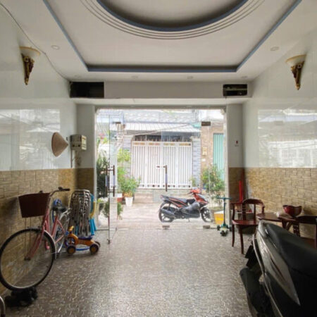 Nhà hẻm xe hơi Huỳnh Tấn Phát, 4x20m, 4 tầng, 7.3 tỷ, nội thất cao cấp