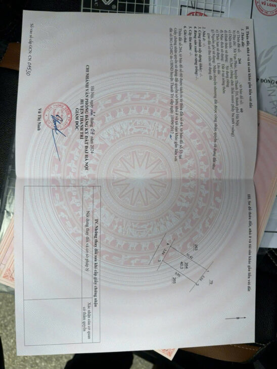 GIÁ TỐT – CHÍNH CHỦ BÁN NHÀ 4 TẦNG TẠI NGÕ 2 XÓM 4, THÔN 3, VẠN PHÚC, THANH TRÌ, HÀ NỘI