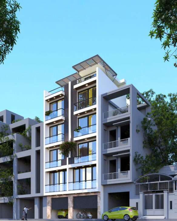 BÁN NHÀ NGUYỄN SƠN -BỒ ĐỀ -LONG BIÊN – THIẾT KẾ HIÊN ĐẠI NHÀ MỚI XÂY -6 TẦNG CẦU THANG MÁY -OTO 7