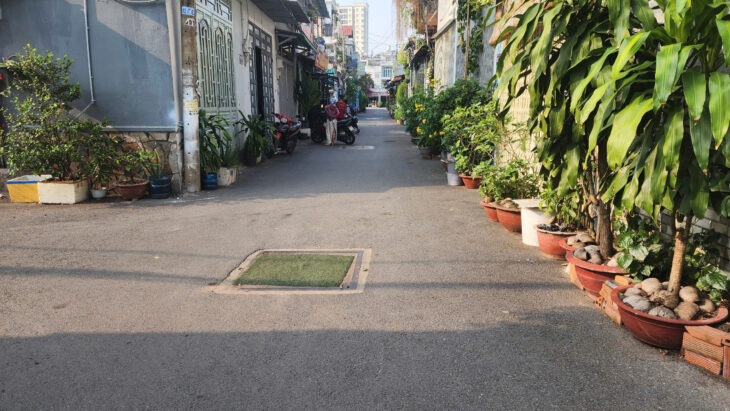 BÁN NHÀ CĂN GÓC 2 MẶT TIỀN – HẺM NGUYỄN THỊ BÚP, SÁT BÊN HIỆP THÀNH CITY