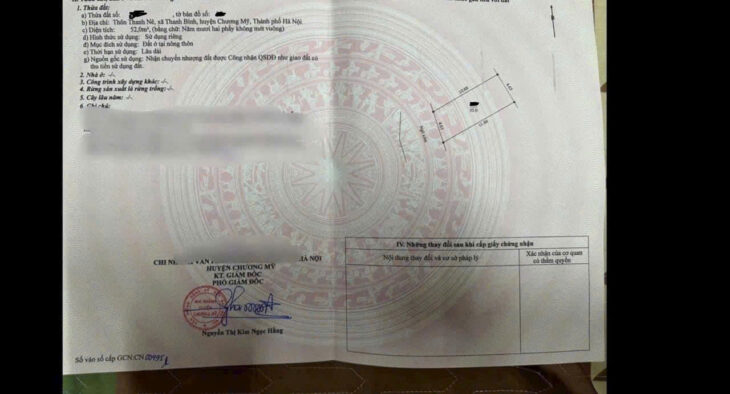 Chính chủ gửi bán lô đất tại Thanh Nê – Thanh Bình – Chương Mỹ giá chỉ nhỉnh 1 tỉ