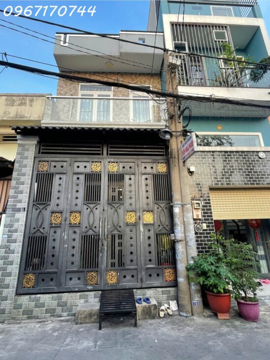 BÁN NHÀ 2 TẦNG 49m2, HẺM 5m, KHU NGUYỄN ẢNH THỦ, Q.12, NHỈNH 3 TỶ