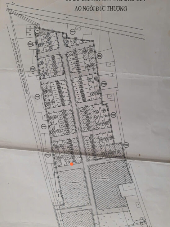 CHÍNH CHỦ NHỜ BÁN LÔ ĐẤT PHÂN LÔ ĐÂU GIÁ AO NGÒI, ĐỨC THƯỢNG, HOÀI ĐỨC, THÔNG THOÁNG, ĐƯỜNG NHỰA,