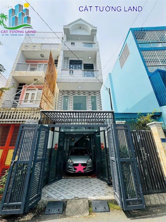 Gấp! Bán nhà 48m2. 4 Tầng. MT Đường Số 9, Phường 16. Ngay Nhà Thiếu Nhi, chốt 6.1 tỷ