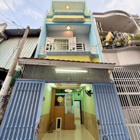 Siêu phẩm Nơ Trang Long, BT – ngang 3,5 x 10m (3 tầng – 4PN), 35m2, nở hậu 10.8m chỉ 5.450 tỷ