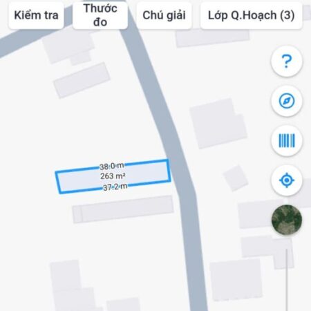 263m2 Đất Mặt Tiền Trung Lập Củ Chi TP. Hồ Chí Minh có 2 tỷ x