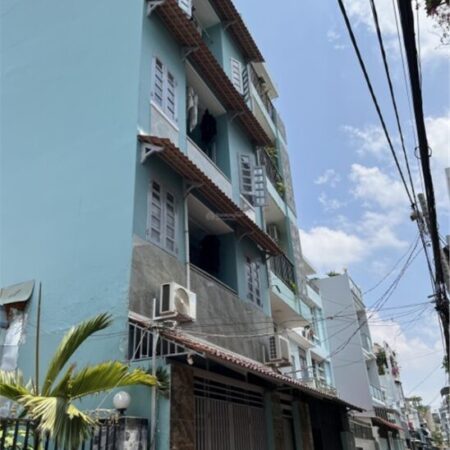 Nhà 4 tầng 100m2 mặt tiền hẻm ôtô, Huỳnh Tấn Phát Quận 7, chỉ nhỉnh 8 tỷ