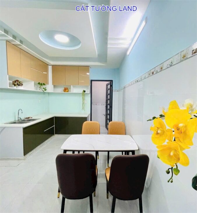 Gấp! Bán nhà 48m2. 4 Tầng. MT Đường Số 9, Phường 16. Ngay Nhà Thiếu Nhi, chốt 6.1 tỷ