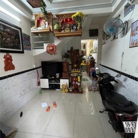 BÁN NHÀ Q7 2 MẶT TIỀN HẼM DT24m2 GẦN CHỢ TÂN QUY