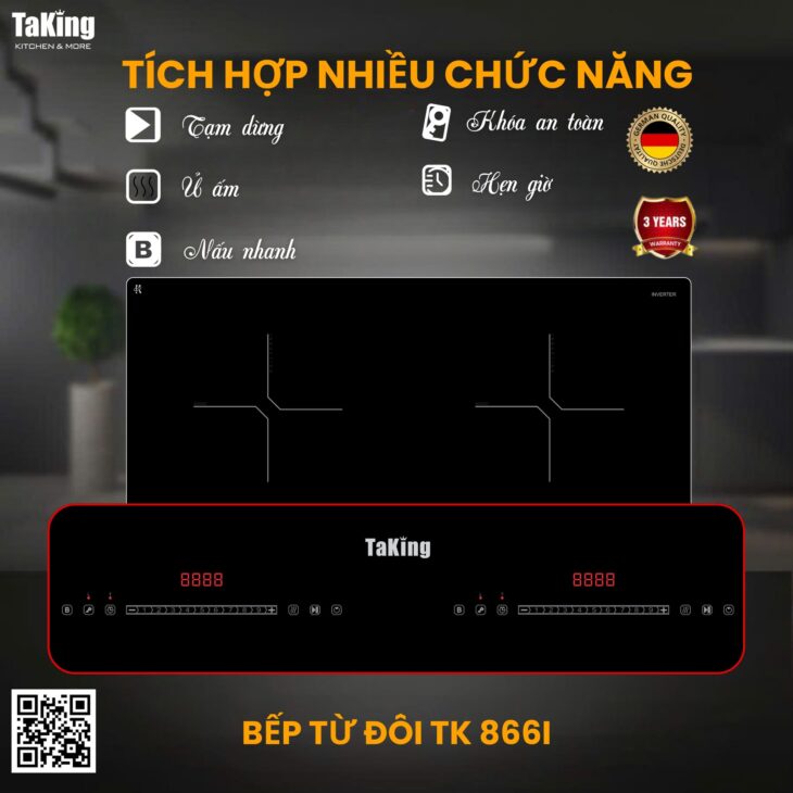 Bếp Từ TK 866I TaKing Cao Cấp, Sang Trọng, Tiện Nghi