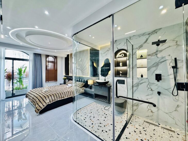 Nhà 5 Tầng, TK hiện đại, Full nội thất. Phạm Văn Chiêu, P.14, gần Tham Lương