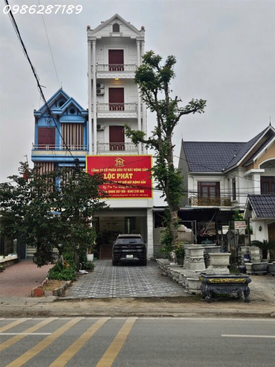 CHO THUÊ NHÀ 6 TẦNG MẶT ĐƯỜNG TỈNH LỘ 295B TRUNG TÂM THỊ XÃ VIỆT YÊN, BẮC GIANG