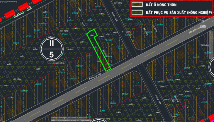 Bán nhà đường Bến Súc – 455m2 – 7×57 nở hậu 12m – xã An Phú – Củ Chi