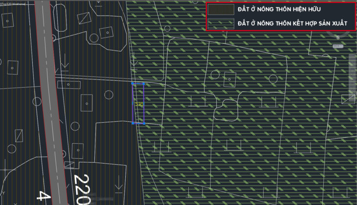 Bán đất 1/ đường An Nhơn Tây – 229m2 – 8×29 – 214m2 thổ cư – xã An Nhơn Tây – Củ Chi