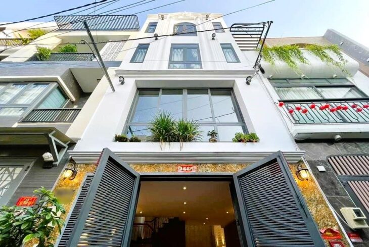 GÒ VẤP – 4 TẦNG – 4.5×10 – HẺM XE HƠI – FULL NỘI THẤT – NHỈNH 6 TỶ
