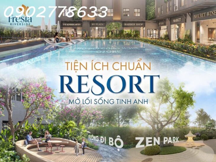 An cư chuẩn sống xanh Chạm đỉnh đầu tư tại Fresia Riverside