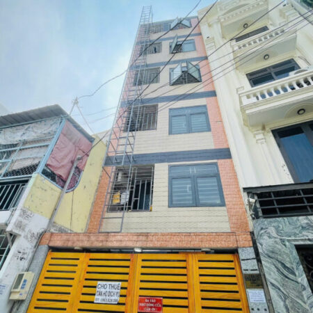 Hạ giá 1 tỷ bán gấp – Hẻm nhựa 6m XVNT, toà CHDV 14P – (4.1 x 17m) vuông vức – KC 4 tầng ST – Giá