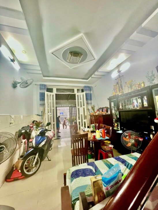 ML27 – NHÀ MÃ LÒ – MỚI ĐẸP XÂY CHẮC CHẮN – HẺM 6M XE HƠI TRÁNH NHAU THÔNG KHẮP NƠI – 4 TẦNG – 68 M2