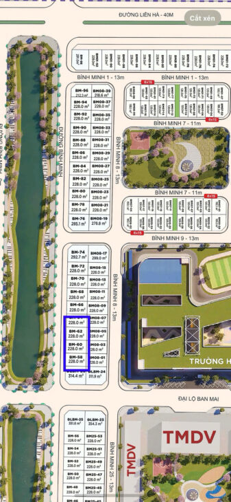 Song lập shophouse mặt đường Bình Minh view sông tại Vinhomes Wonder Đan Phượng