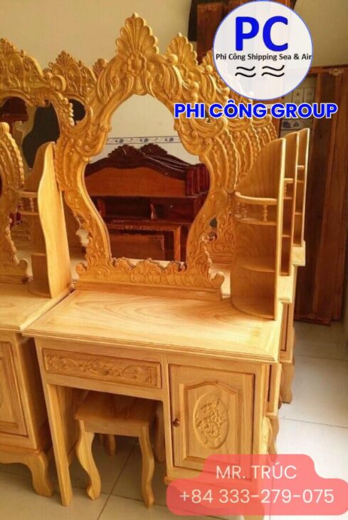 NHẬN VẬN CHUYỂN ĐỒ NỘI THẤT GỖ BẰNG ĐƯỜNG BIỂN QUỐC TẾ