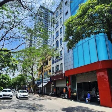 tòa văn phong, Võ ChÍ Công, Nghĩa Đô, Cầu Giấy, DT400m2 x 8T MT13m xây full 400m từ hầm lêm nóc