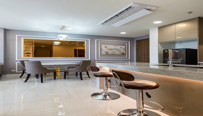 Máy lạnh âm trần LG cassette 1 hướng thổi và những lý do nên lắp dòng này