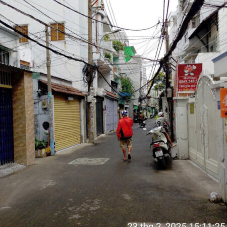 Chủ hạ 2 tỷ! 34 phòng cho thuê, Nguyễn Xí – Nơ Trang Long – DT 4.6 x 36m (170m2) – CPXD: 6 tầng –