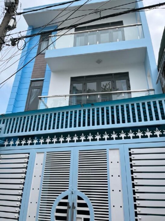 GX3- BÁN NHÀ MỚI ĐẸP LONG LANH- HẺM XE TẢI- 3 TẦNG- 107M2– 7.25 TỶ KHU LÊ VĂN QUỚI- NGANG HƠN 6M –