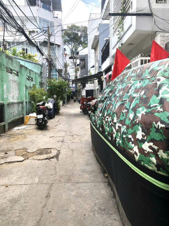 Bán nhà quận 10, đường Tân Phước, 78m2 cấp 4, 10.2 tỷ, hẻm xe hơi