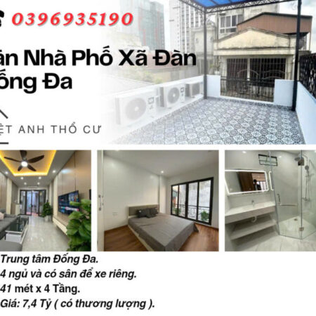 Bán nhà Xã Đàn_Bốn Phòng Ngủ_Có Sân Để Xe_41mx4T_Giá: 7.4 Tỷ_Lh: 0396935190. Bán nhà Xã Đàn_Bốn Phòng Ngủ_Có Sân Để Xe_41mx4T_Giá: 7.4 Tỷ_Lh: 0396935190.