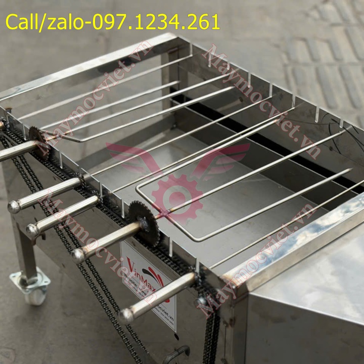 Bếp nướng than hoa 10 xiên BX10S giá rẻ