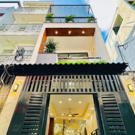 GÒ VẤP – 3 TẦNG – 45M2 – HẺM XE HƠI – CHỈ 5,X