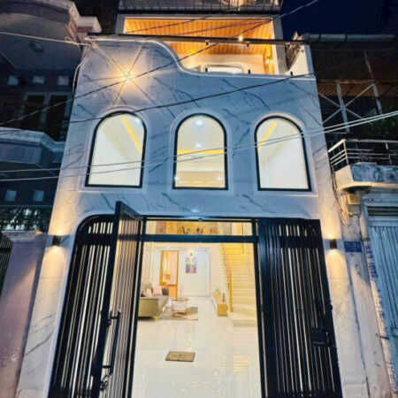 Nhà đẹp – Hiện đại! hẻm XH Nguyễn Văn Đậu,p5, BT – (4.2 x 11m) – KC 3 tầng ST – Giá 7.450 tỷ TL