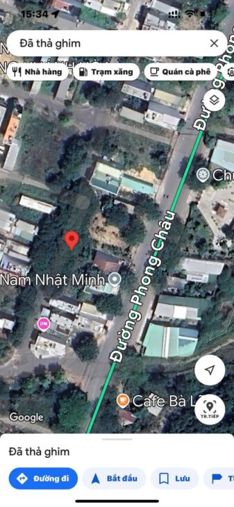 Chính chủ cần Bán lô TĐC Đất Lành đường nhựa rộng 13m song song với Phong Châu. Con đường đẹp nhất