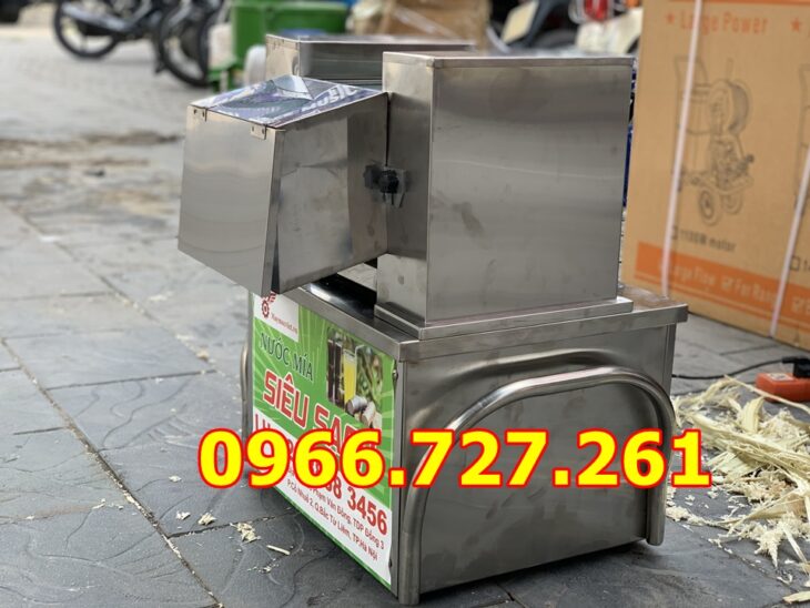 Máy ép mía để bàn F1-800 có thiết kế gọn