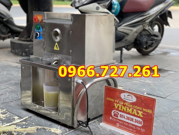 Máy ép mía để bàn F1-800 có thiết kế gọn