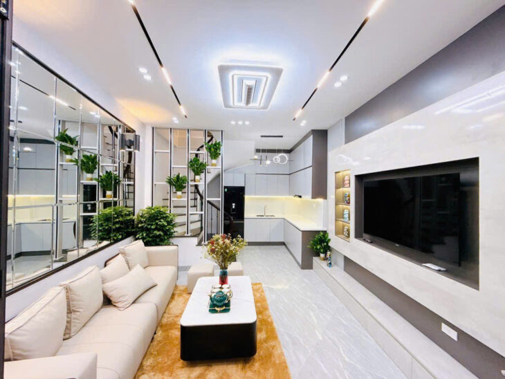 CHỈ 6.1 TỶ – SỞ HỮU NHÀ ĐẸP LUNG LINH 5 TẦNG TẠI CẦU GIẤY – FULL NỘI THẤT – NGÕ BA GÁC – Ở NGAY