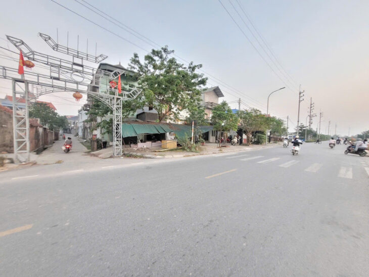 Chính chủ cần bán lô đất tại Đại Yên – Chương Mỹ -Diện tích : 46,8m2 , lô góc 2 mặt tiền