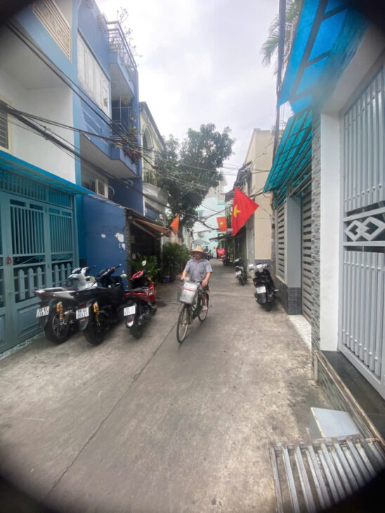 [P3Q8]- CHỈ 6.3 TỶ- HXH ÂU DƯƠNG LÂN- DT: 45M2 ( 4 X 11) NỞ HẬU . SÁT NGAY CẦU CHỮ Y ĐẮC ĐỊA.